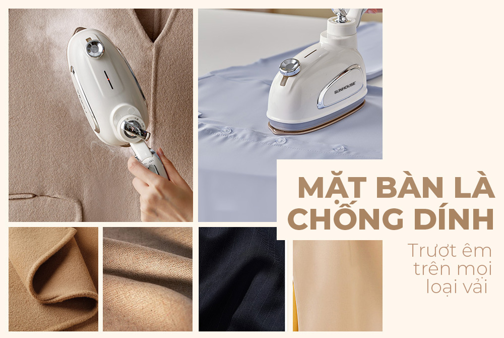 Bàn là hơi nước cầm tay Sunhouse SHD2175 (1000W) - Hàng chính hãng
