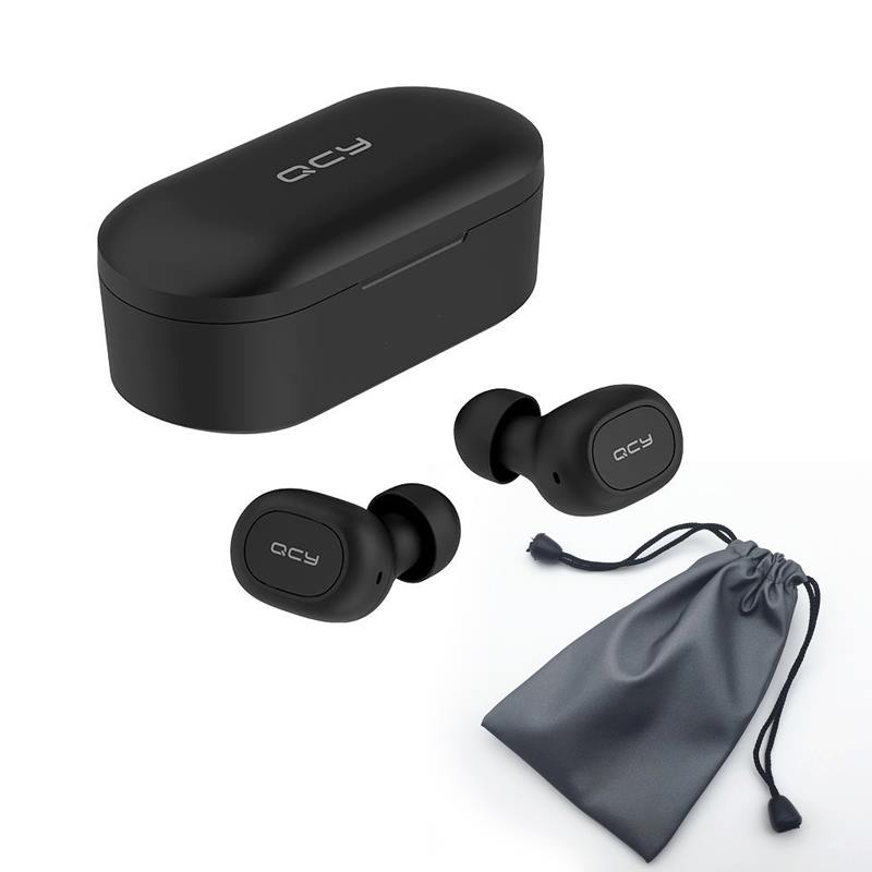 Tai Nghe Bluetooth 5.0 Không Dây Nhét Tai QCY-T2C True Wireless Hàng Chính Hãng (Tặng Kèm Túi Đựng)