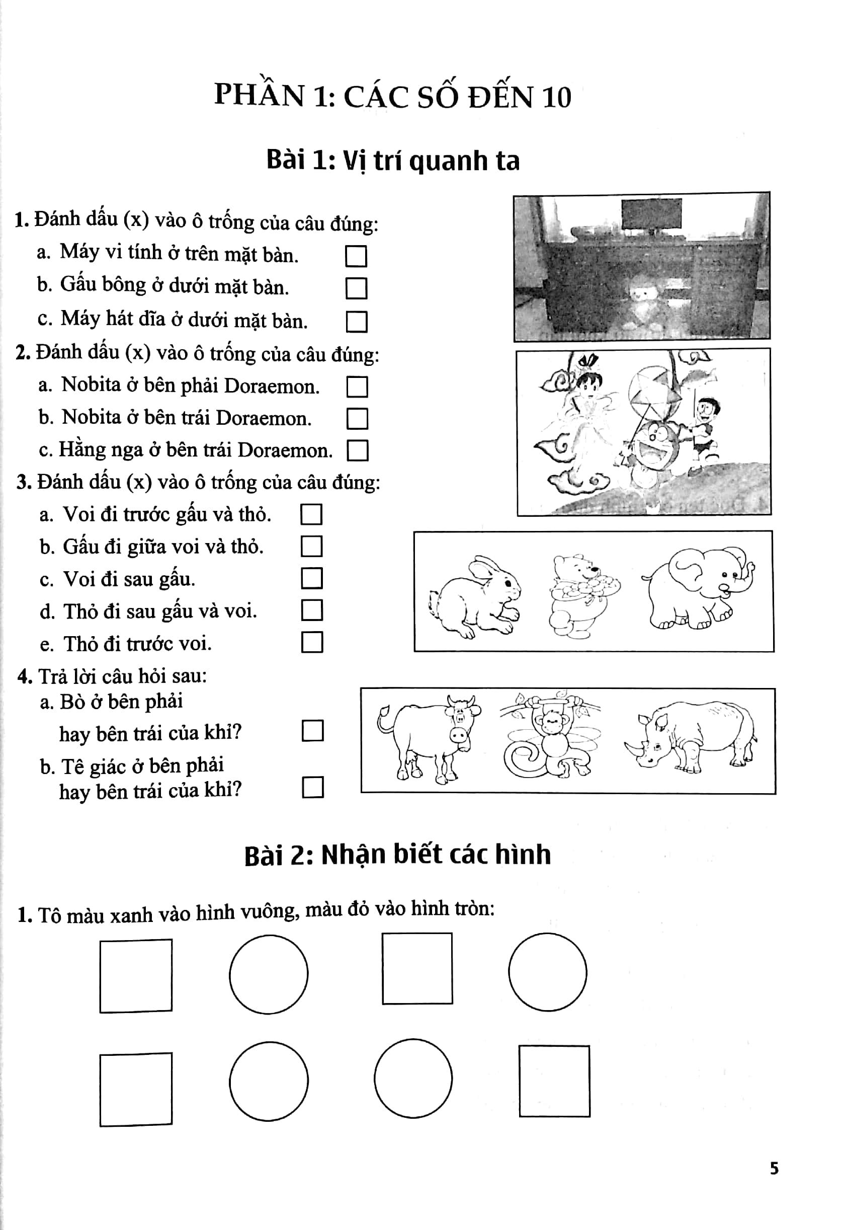 Em Học Giỏi Toán 1