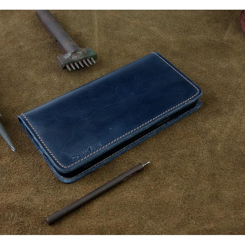 Bao da cho Iphone 14 pro max Handmade Da Bò Thật