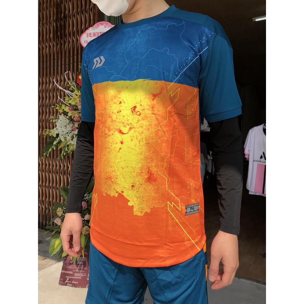 Mẫu áo quần thể thao,chất vải gai lạnh hút mồ hôi tốt, hàng Việt  Bulbal Cam 2022