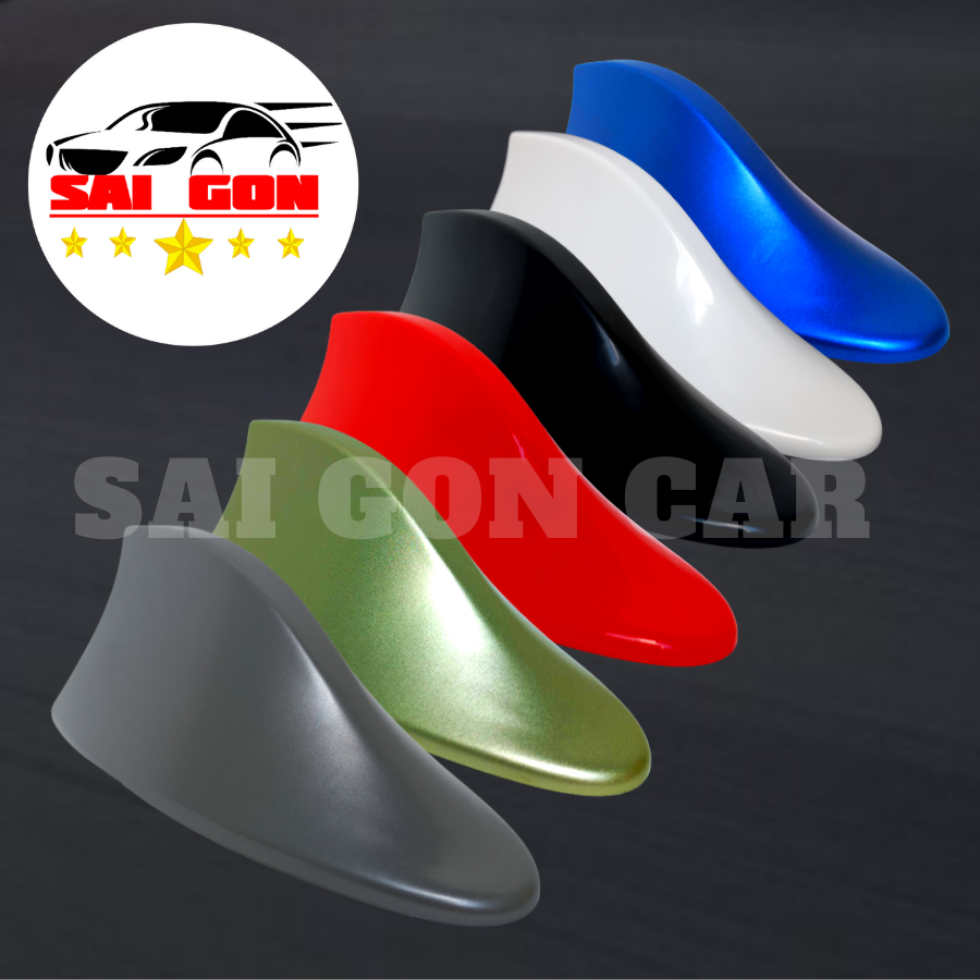 Ăng ten vây cá ô tô, kiểu ang ten vây cá mập thêm phần sang trọng cho xế hộp của bạn, có đầy đủ màu sắc theo xe.