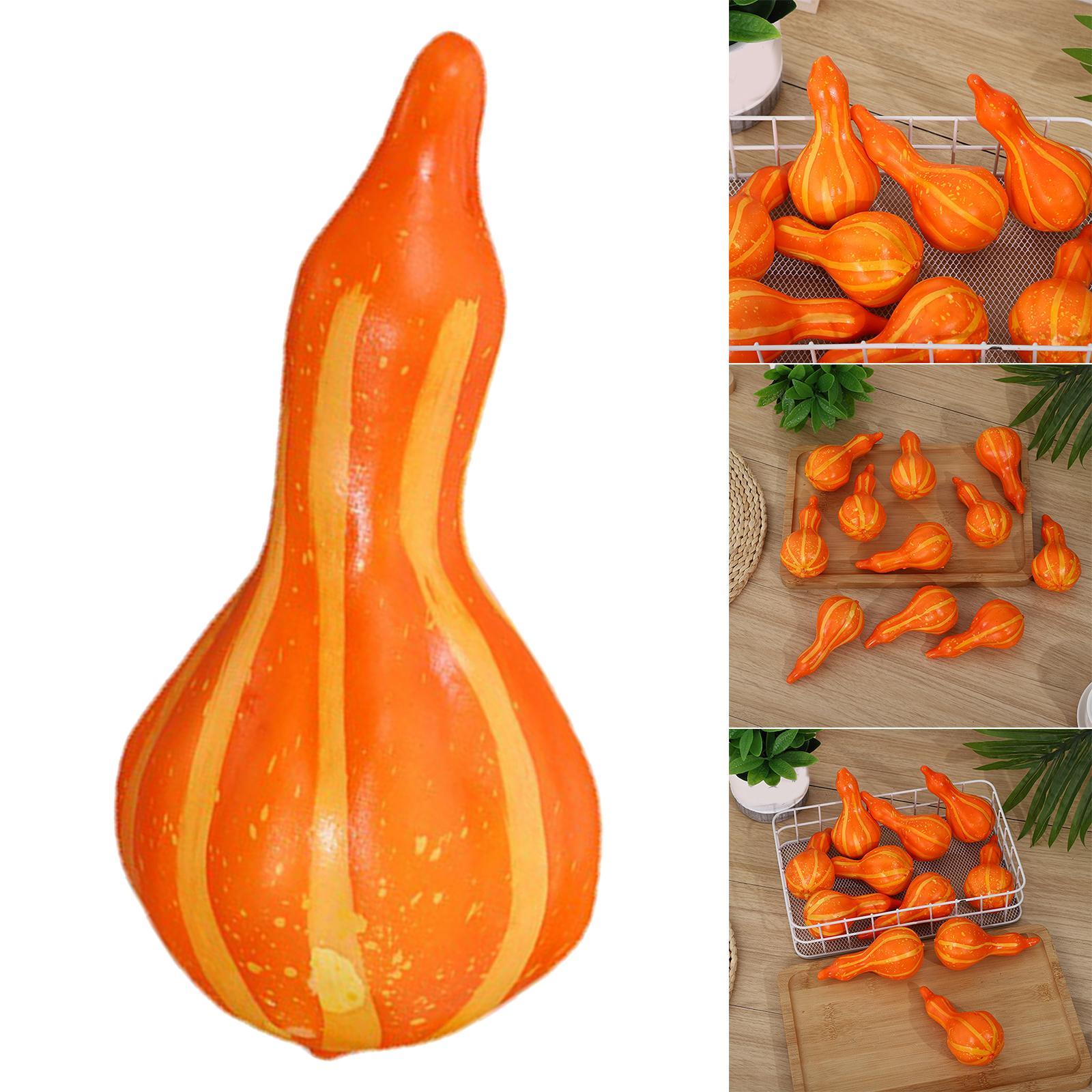 Fake Pumpkins Model Photography Props for Christmas Baby Shower Kitchen