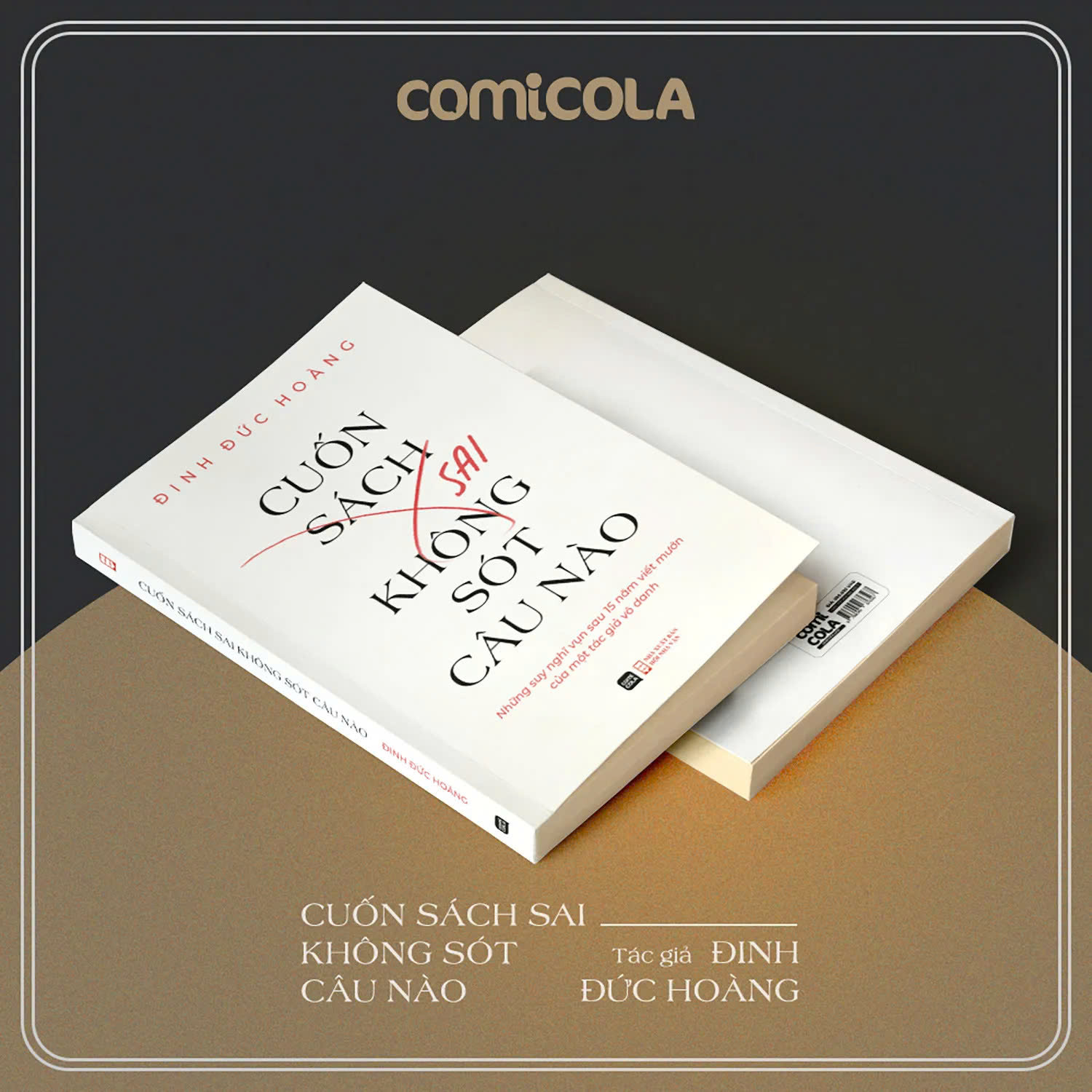 CUỐN SÁCH SAI KHÔNG SÓT CÂU NÀO - Đinh Đức Hoàng - Comicola