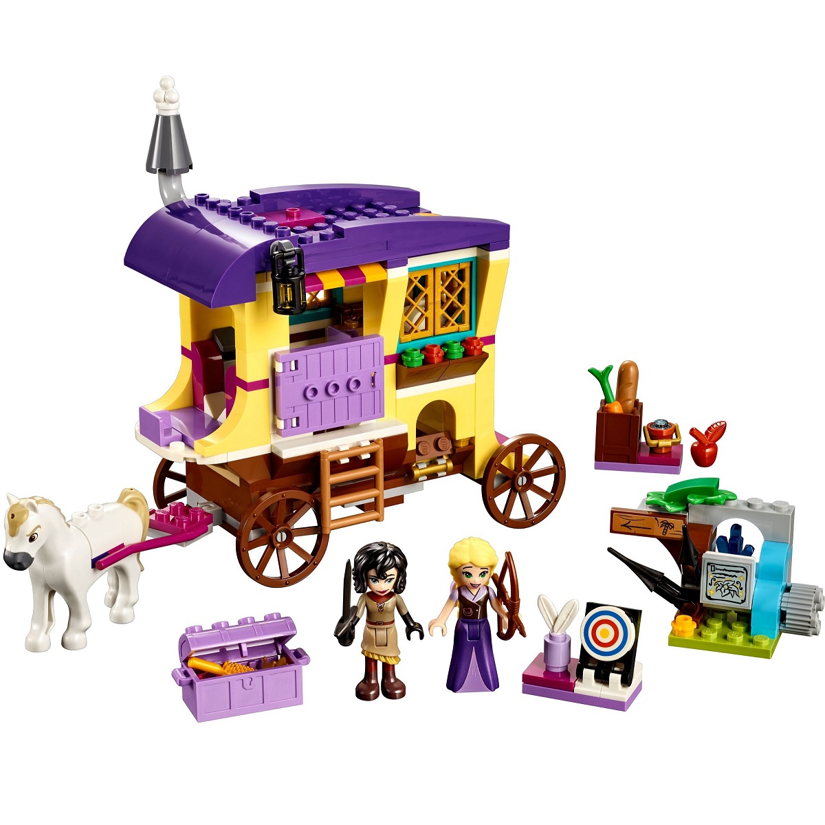 Bộ Lắp Ráp Cổ Xe Của Rapunzel LEGO DISNEY PRINCESS 41157