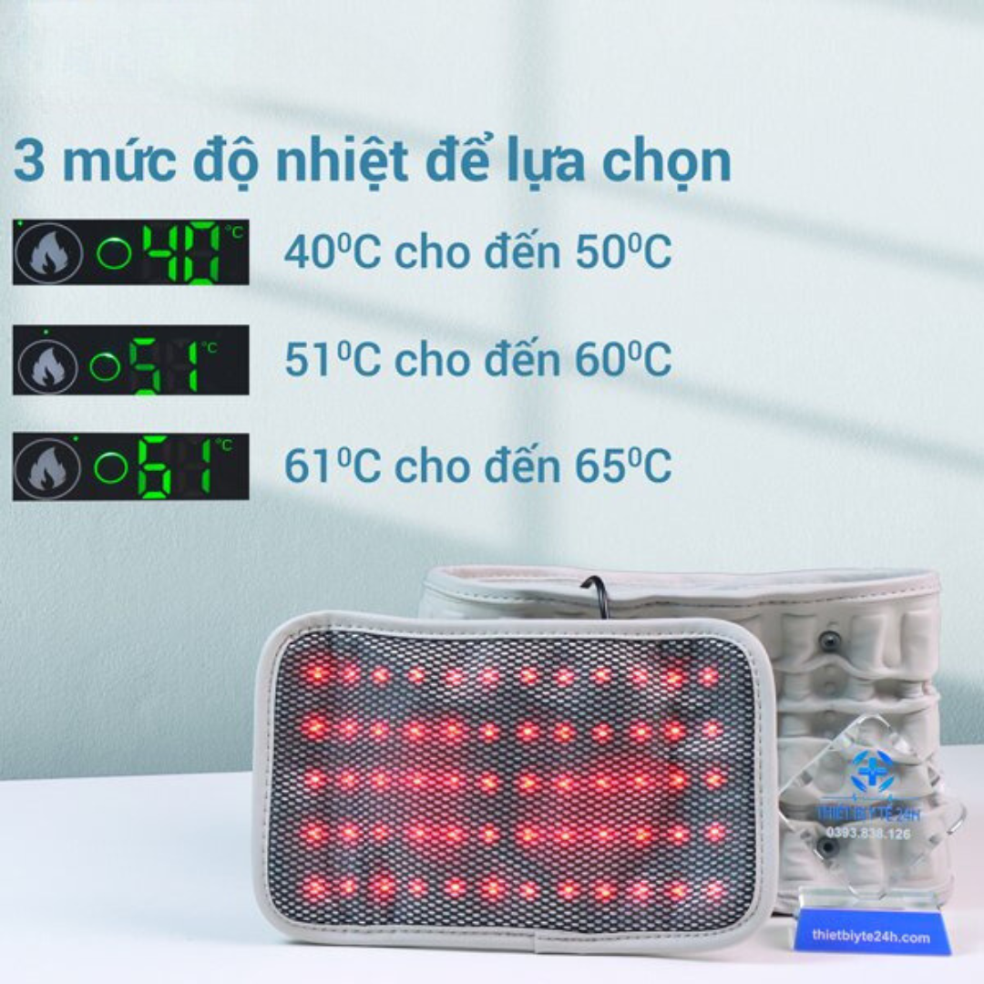 Đai Chống Thoát Vị Đĩa Đệm Kéo Dãn Định Hình Xóa Bỏ Đau Nhức Thắt Lưng Và Giảm Thoát Vị Đĩa Đệm Bảo Vệ Cột Sống Hiệu Quả - Hàng Chính Hãng