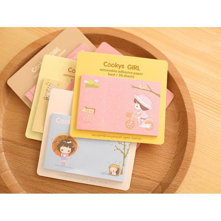 Giấy note hình chữ nhật cute - siêu rẻ