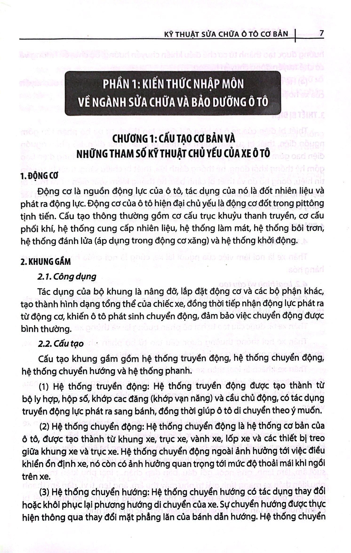 Kỹ Thuật Sửa Chữa Ô Tô Cơ Bản (Tái Bản 2023)