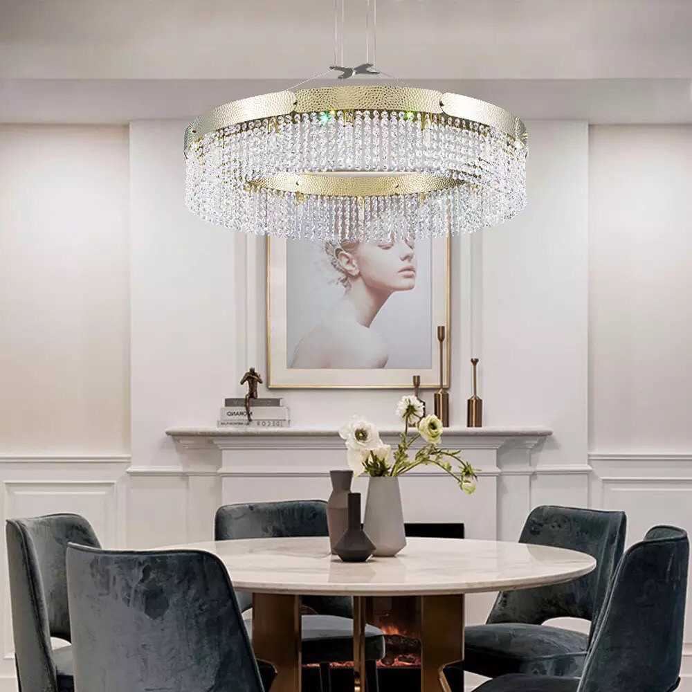 Đèn chùm pha lê cao cấp thiết kế sang trọng trang trí phòng khách, nhà hàng, khách sạn, quán cafe TL 99189/6