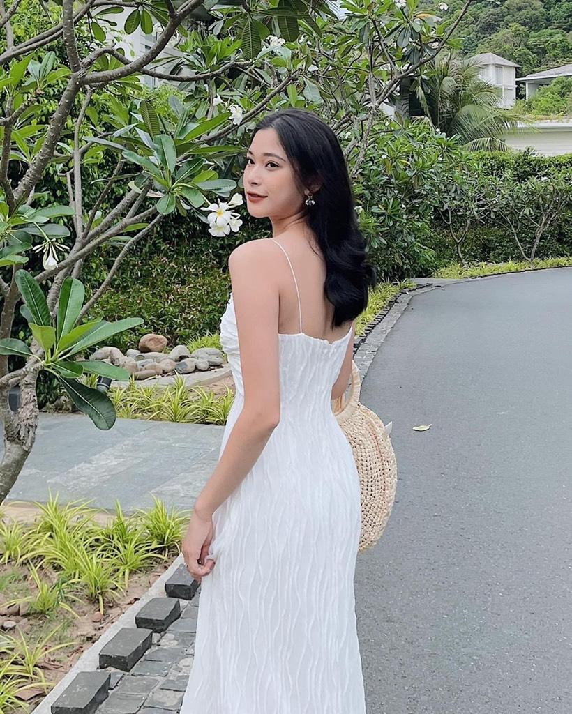ĐẦM MAXI 2 DÂY XOẮN NGỰC 10836