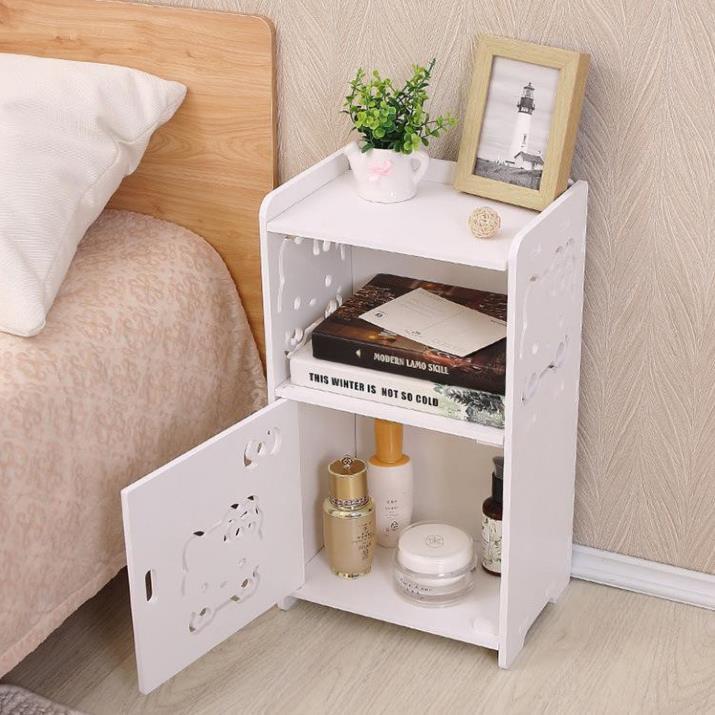 Kệ gỗ đầu giườngKệ Gỗ Kitty Đa Năng 25x17.5x47.5cm chịu nước tuyệt đối, chống xước, chống mối mọt 8784