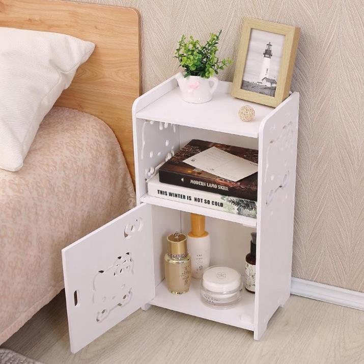 Kệ gỗ đầu giườngFREESHIPKệ Gỗ Kitty Đa Năng 25x17.5x47.5cm chịu nước tuyệt đối, chống xước, chống mối mọt 8784