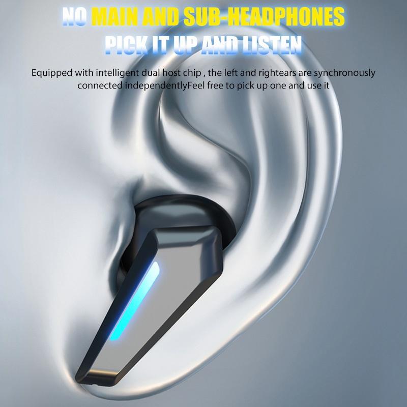 Tai Nghe Nhét Tai Bluetooth 5.2 M5 Chống Nước Có Mic Âm Thanh HiFi Cho iPhone Xiaomi Huawei Điện Thoại