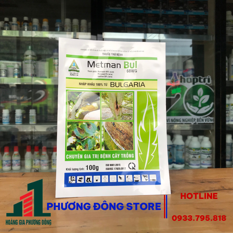 Thuốc trừ bệnh Metman Bul 68WG hiệu quả cao, hiệu lực kéo dài