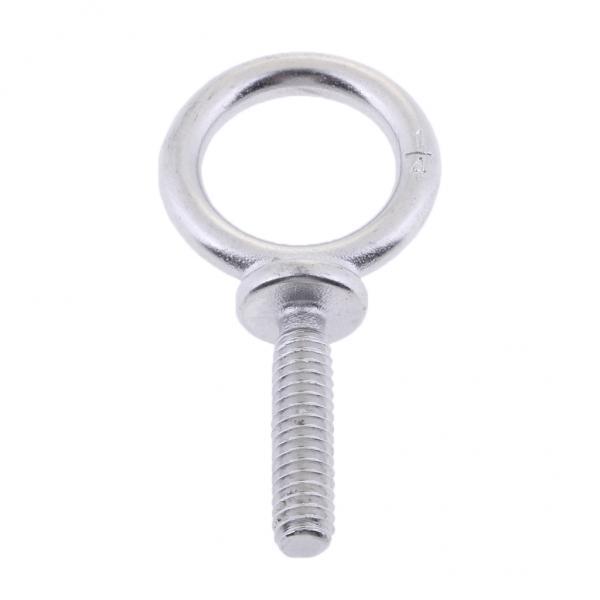 2-4pack 304 Stainless Steel Lifting Eye Bolt Ring Shape Screws Nuts Part M4