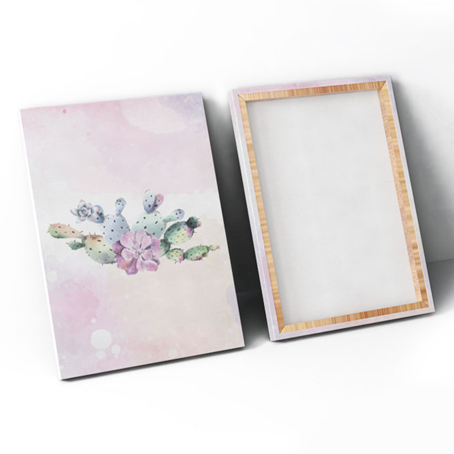 Bộ 3 Tranh Canvas Xương Rồng - W93
