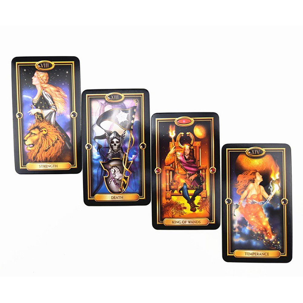 Bộ Bài Tarot Guidance Of Fate Easy Gilded Tarot Đá Thanh Tẩy