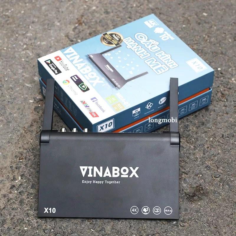 TIVI BOX VINABOX X10 2023 , MDA-01 , ANDROID 10.0 (4GB RAM, 32GB ROM) CHÍNH HÃNG