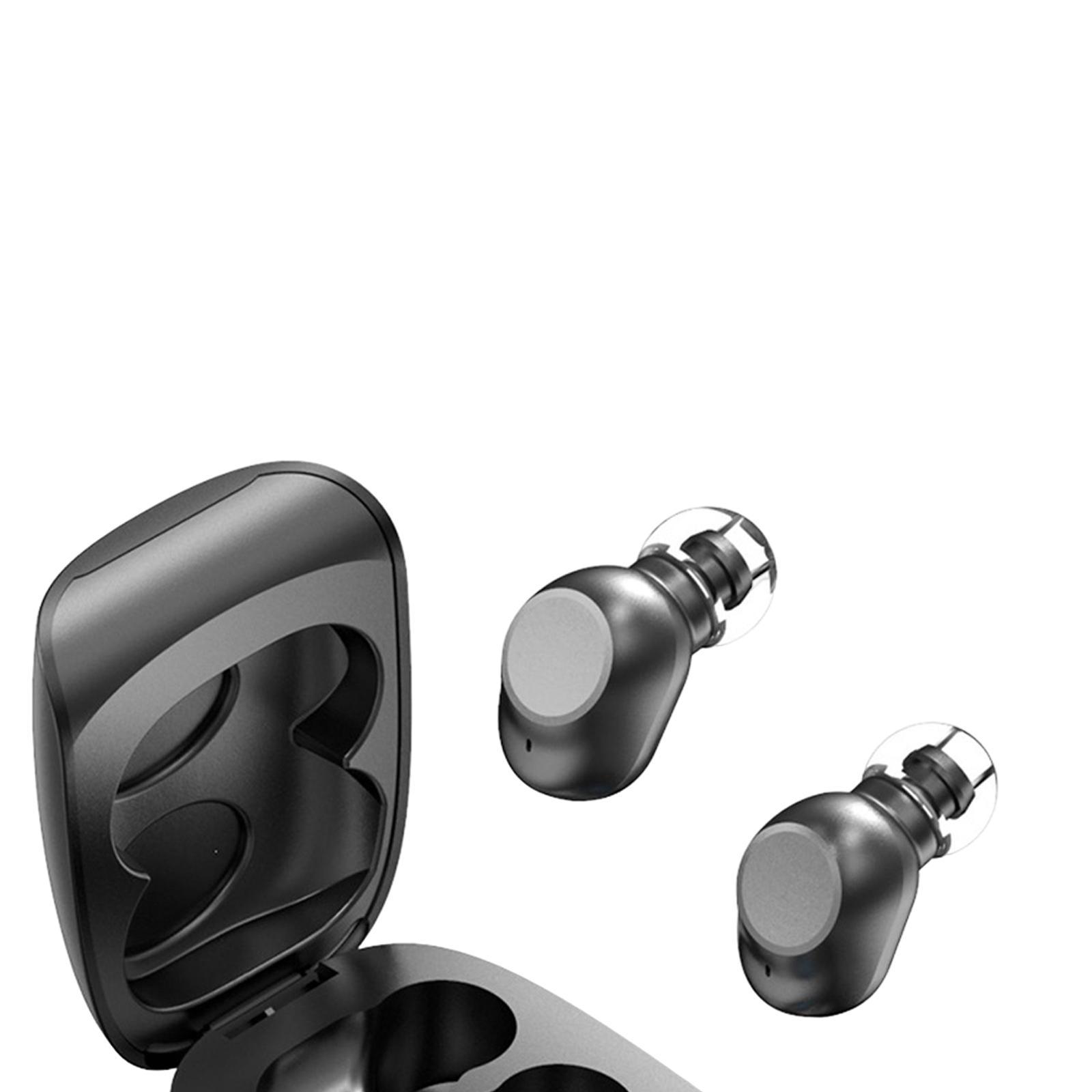 Wireless Bluetooth 5.1 Noise Canceling Stereo Earphones for Mobile Black