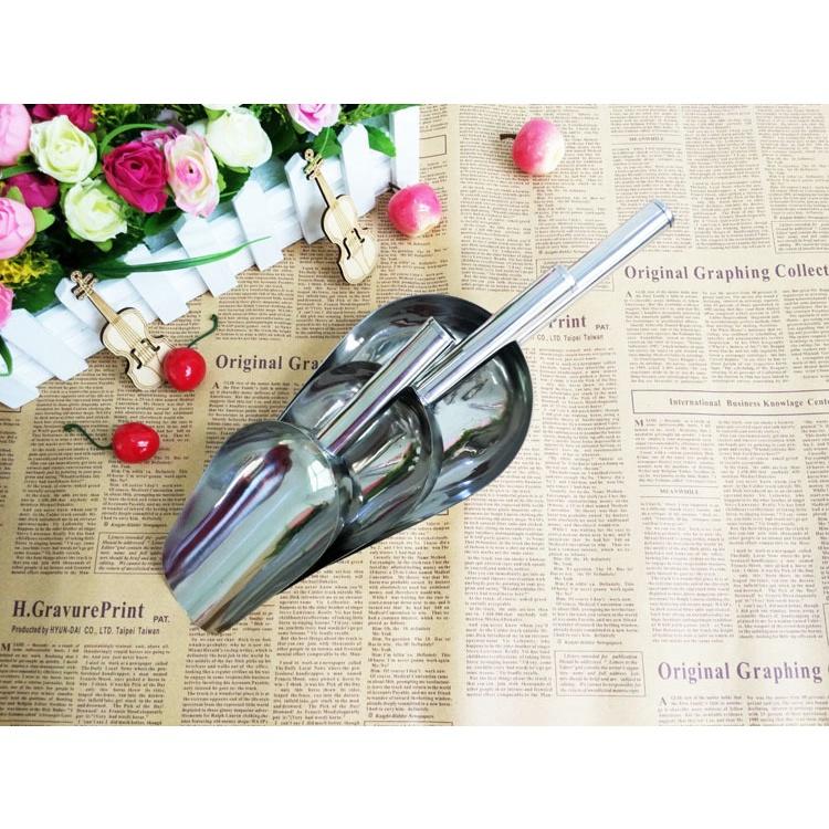 XẺNG XÚC NGŨ CỐC INOX 201