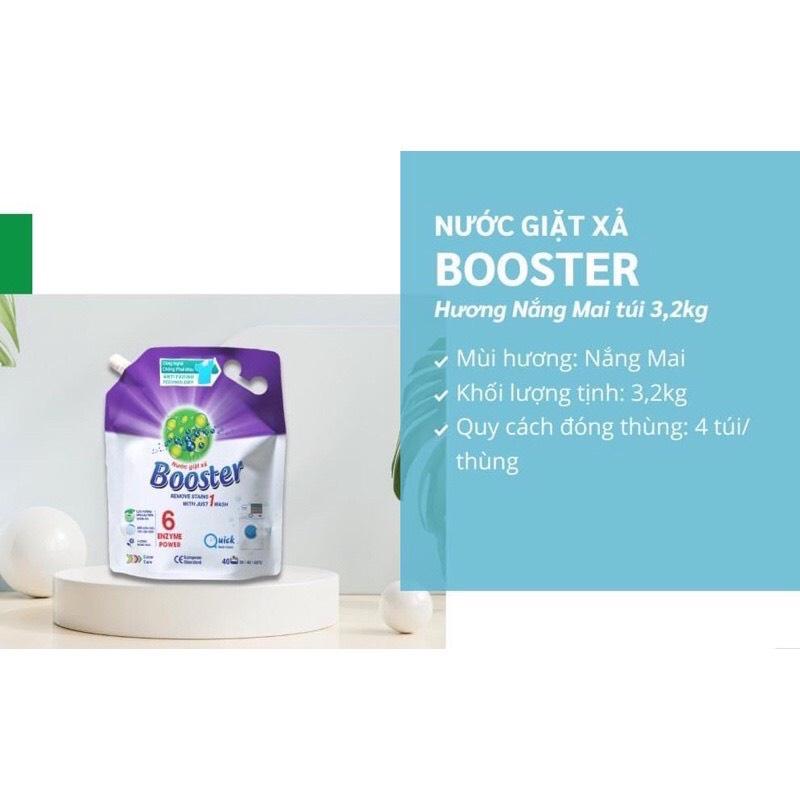 Nước giặt xả Booster 3,2 L NEW 2022 hàng xuất khẩu Nhật Bản, Châu Âu thương hiệu S việt SVAAB