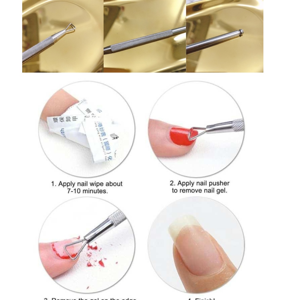 Cây cạo sơn gel loại inox thường giá rẻ dùng tốt chuyên dụng cho dân làm móng NAIL