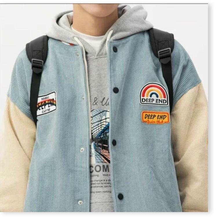 ÁO KHOÁC NHUNG NAM BOMBER UNISEX NHIỀU MÀU SÁC SINH ĐỌNG THỜI TRANG LANO STORE 99