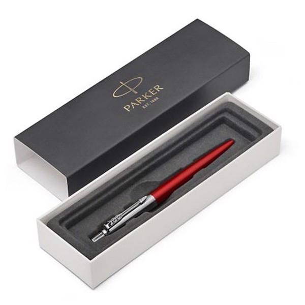 Bút Ký Tên Parker, Viết Bi Kí Cao Cấp Jotter Đ-KST Red CT TB6-1953348, Khắc Tên Chữ Miễn Phí, Quà Tặng Cho Sếp