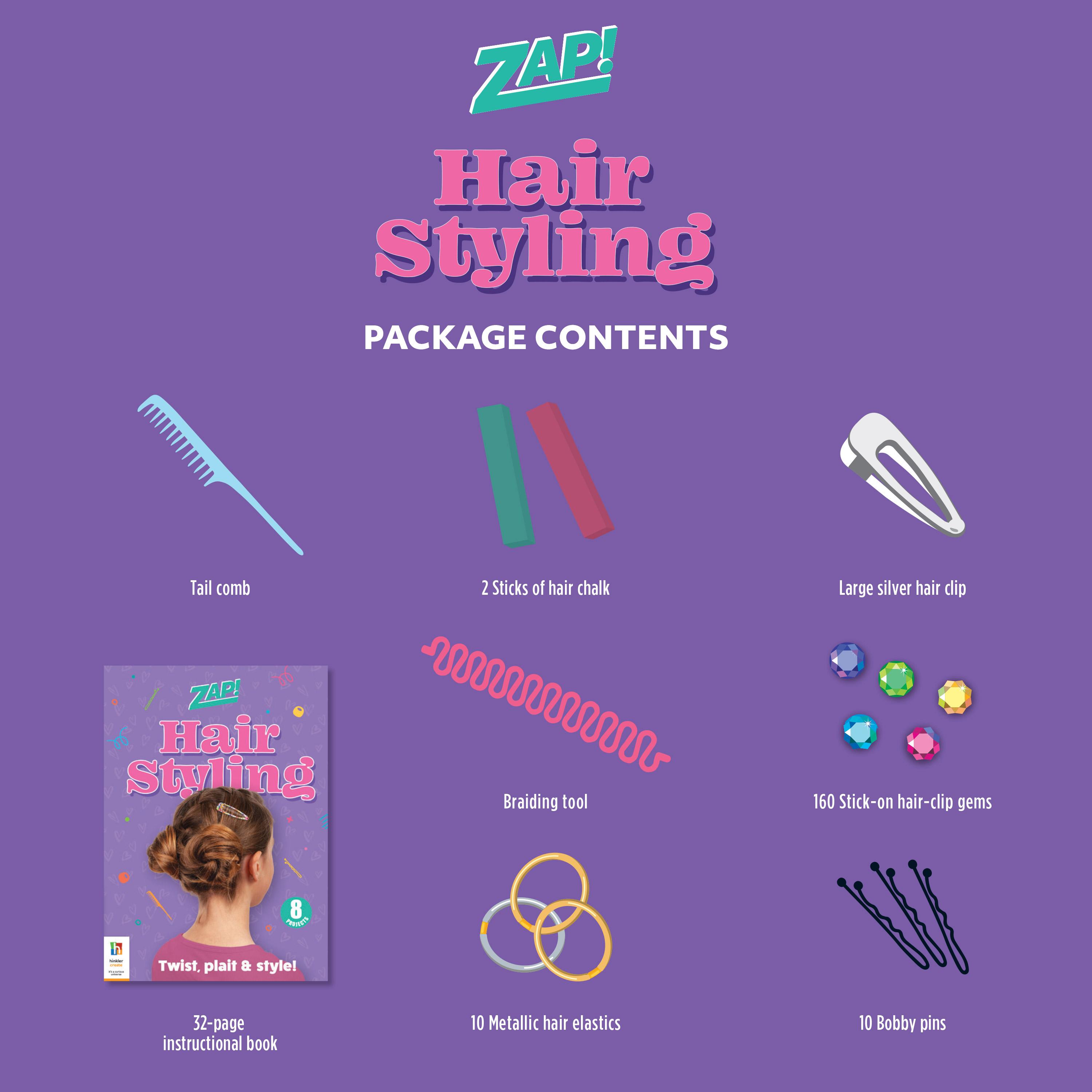 Sách ngoại văn: Zap! Hair Styling Kit
