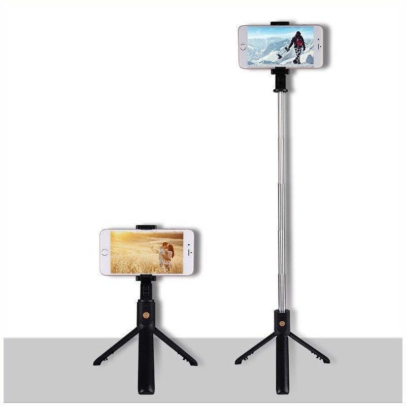 Gậy Chụp Ảnh Tự Sướng Bluetooth 3 Chân Đa Năng – Tripod K07 – Chụp Hình Selfie