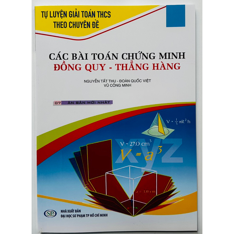 Sách - Combo 6 cuốn Tự luyện giải Toán Trung học cơ sở theo chuyên đề