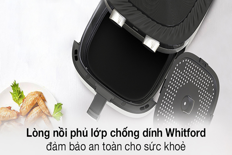 Nồi Chiên Không Dầu Sunhouse SHD4026 (6 lít) - Hàng Chính Hãng