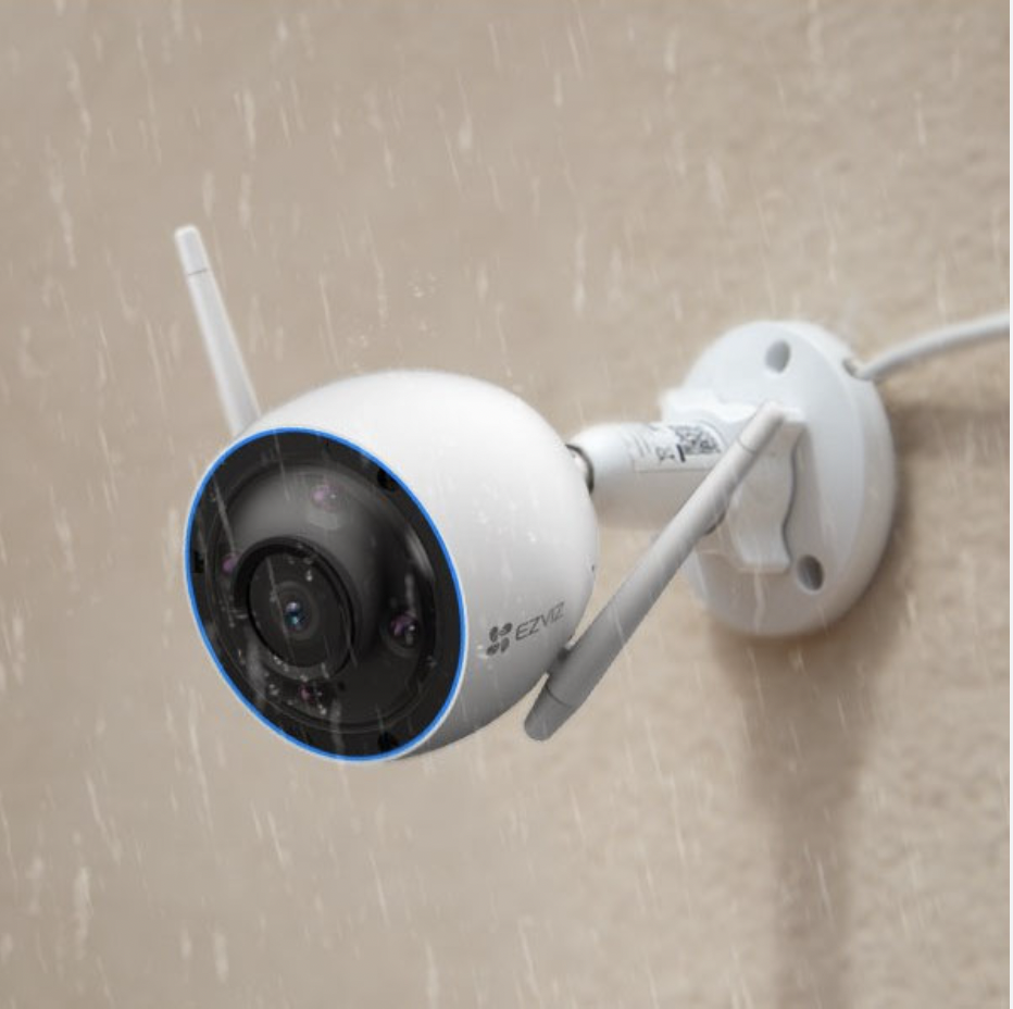 Camera IP Wifi Ngoài Trời Ezviz H3 3K 5MP - Phát hiện dáng người và xe cộ, ghi hình màu ban đêm, điều khiển bằng cử chỉ vẫy tay, cảnh báo giọng nói, đàm thoại 2 chiều - Hàng chính hãng