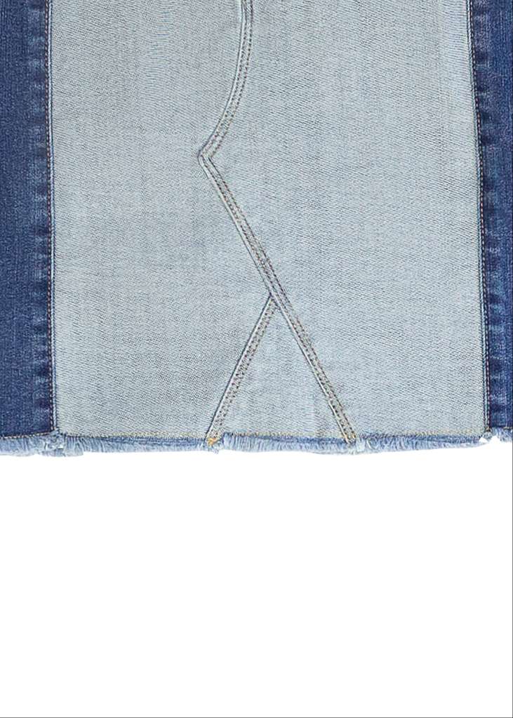 Chân váy jean nữ MESSIJEANS-SJW-73445