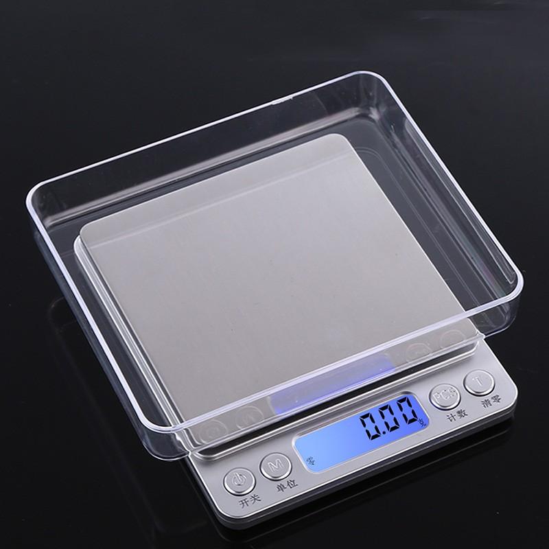 Cân Tiểu Ly Điện Tử Platform Cao Cấp Cân Điện Tử Mini Inox I-2000 Độ Chính Xác 0.01g