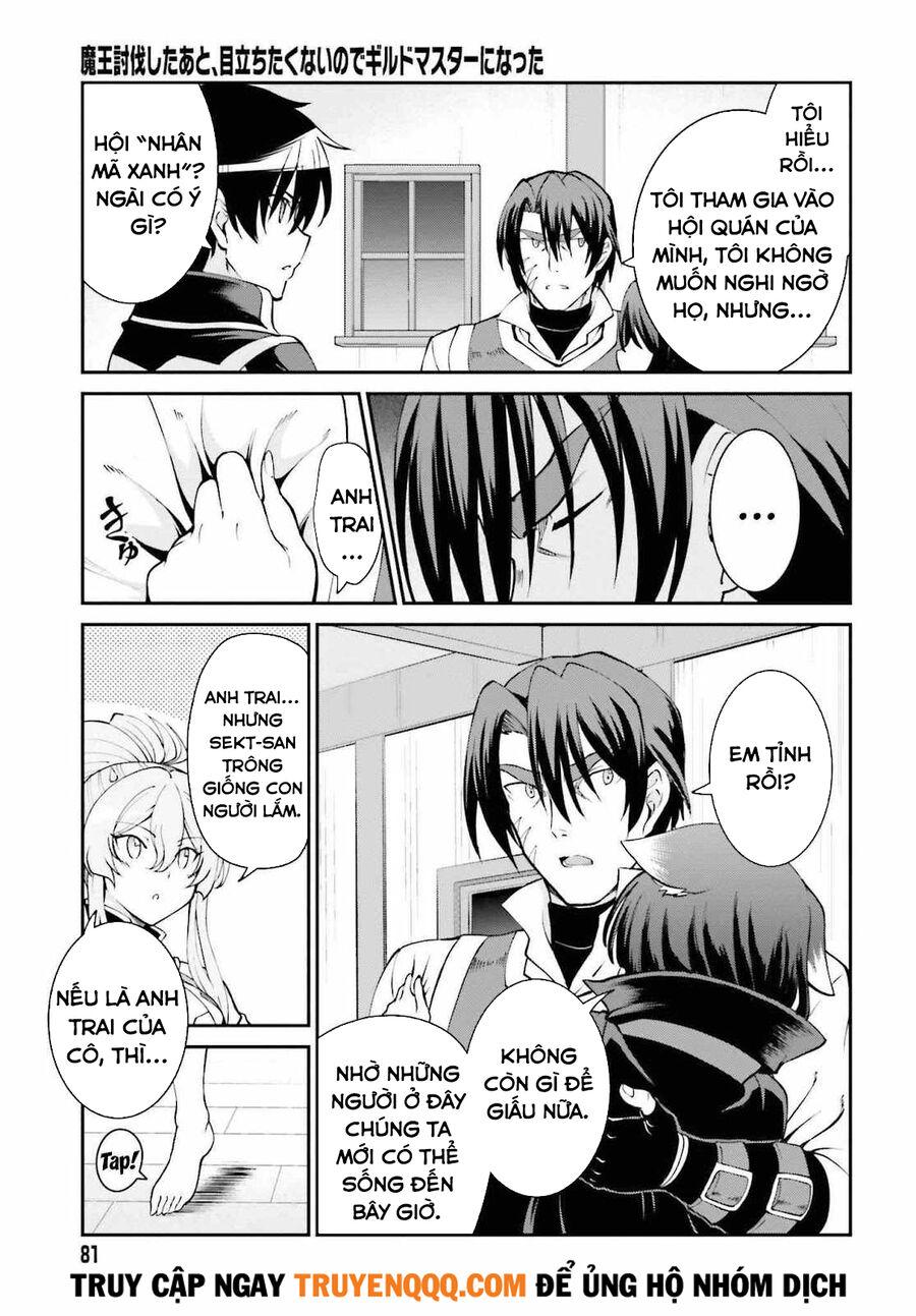 vì thích một cuộc sống nhàn nhã, sau khi đánh bại quỷ vương, anh ta lập một hội quán và sống ẩn dật chapter 25 13