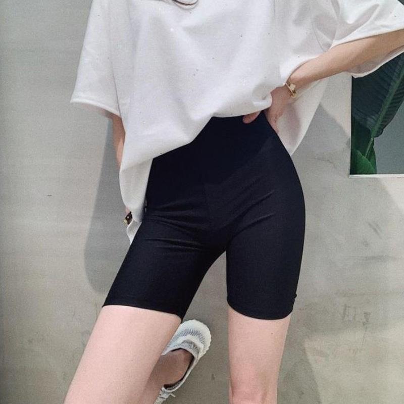 Quần legging đùi Choobe cạp chun vải cao cấp thun ngắn nữ co giãn tốt dáng ôm - Q31
