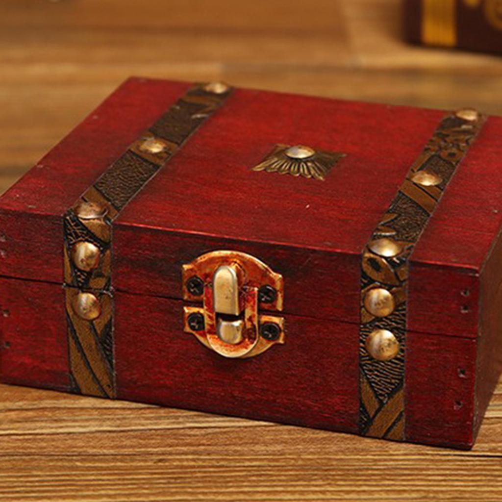 Luxury Solid Wood Jewelry Box Bracelet Storage Box Gift Box Organizer Holder