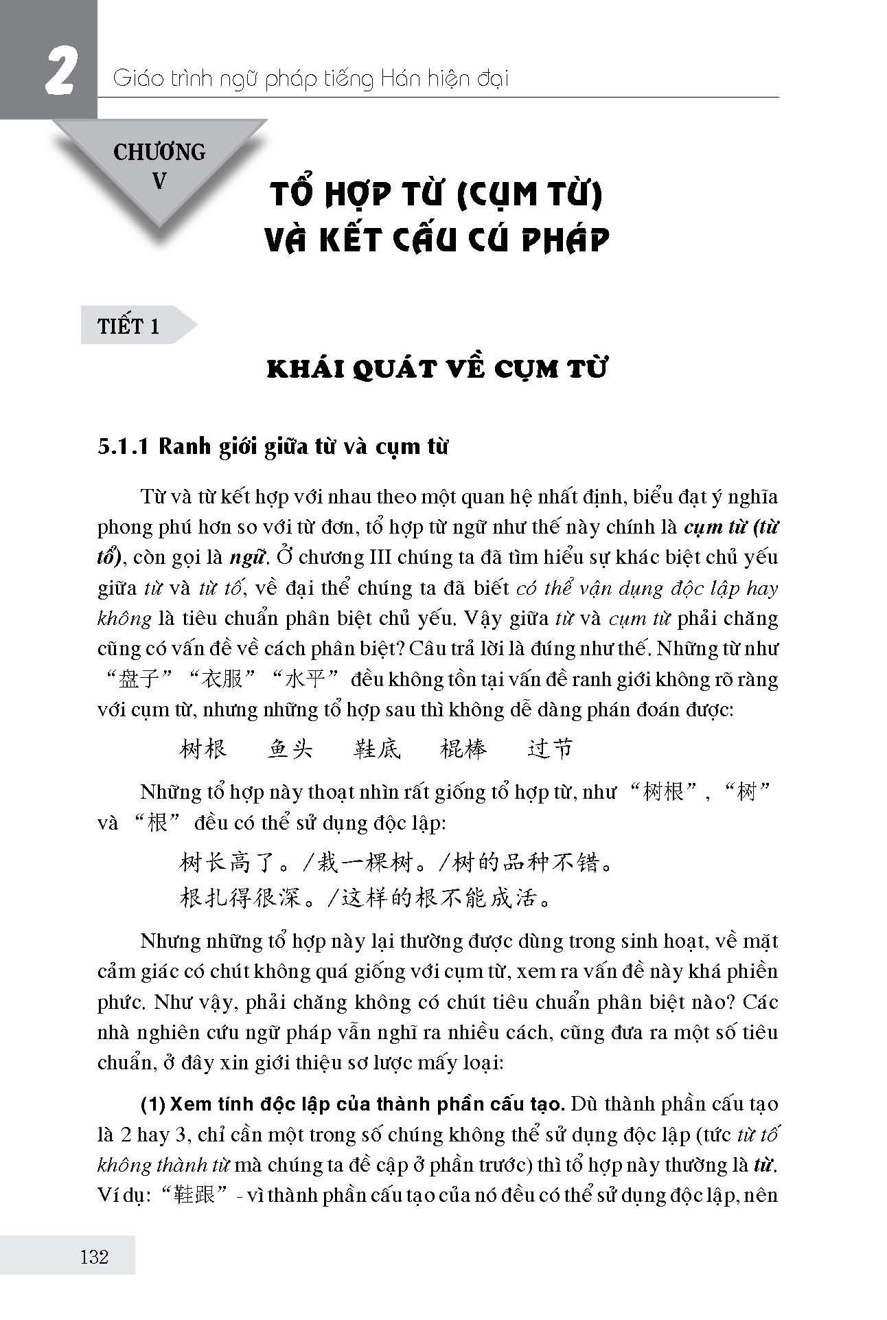 Giáo Trình Ngữ Pháp Tiếng Hán Hiện Đại