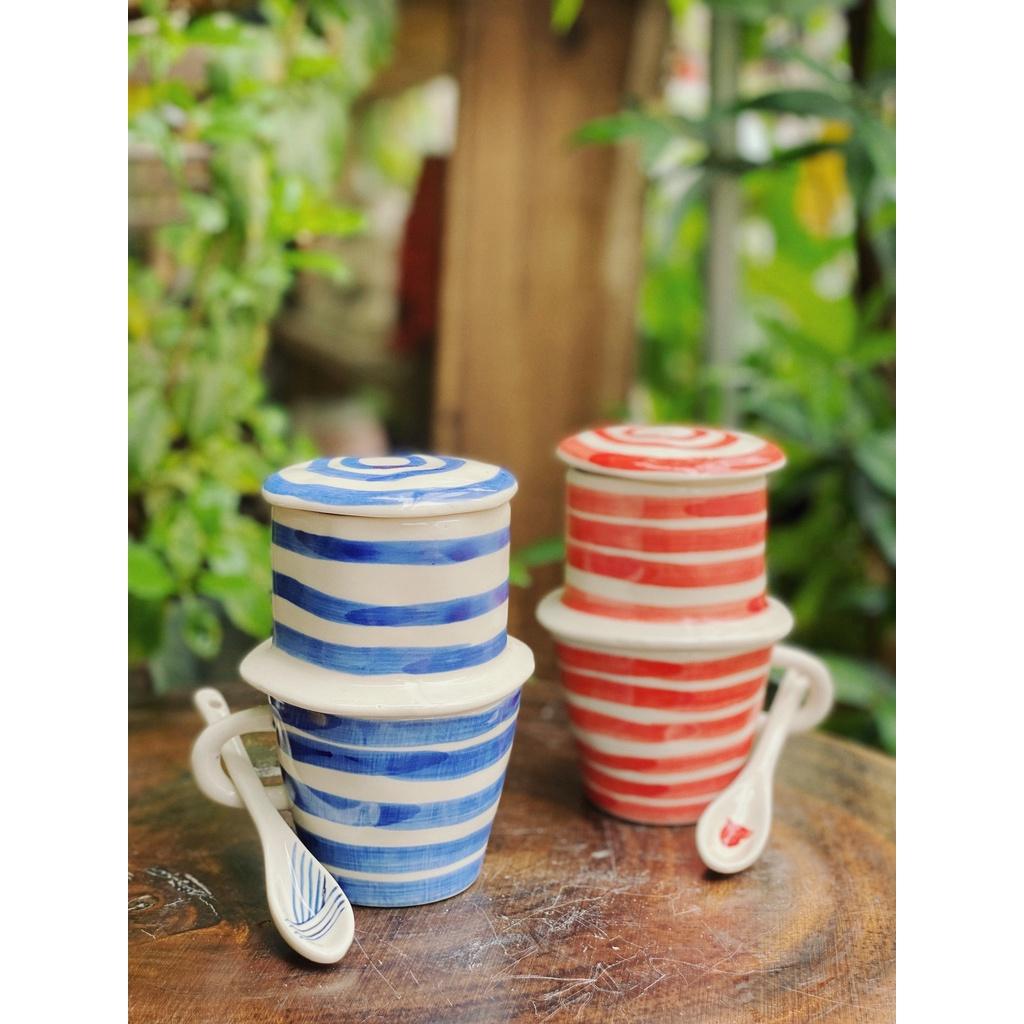 Set Phin Pha Coffee/Cà Phê Gốm Sứ - Gốm Sứ Huấn Hải