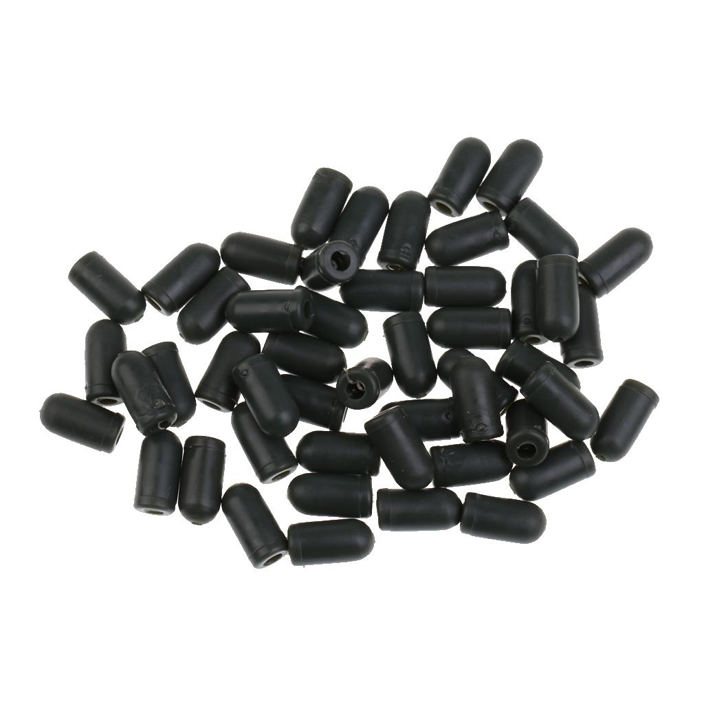 50pcs Carp Fishing Soft Protectors Beads Quick Change Fishing Accessories