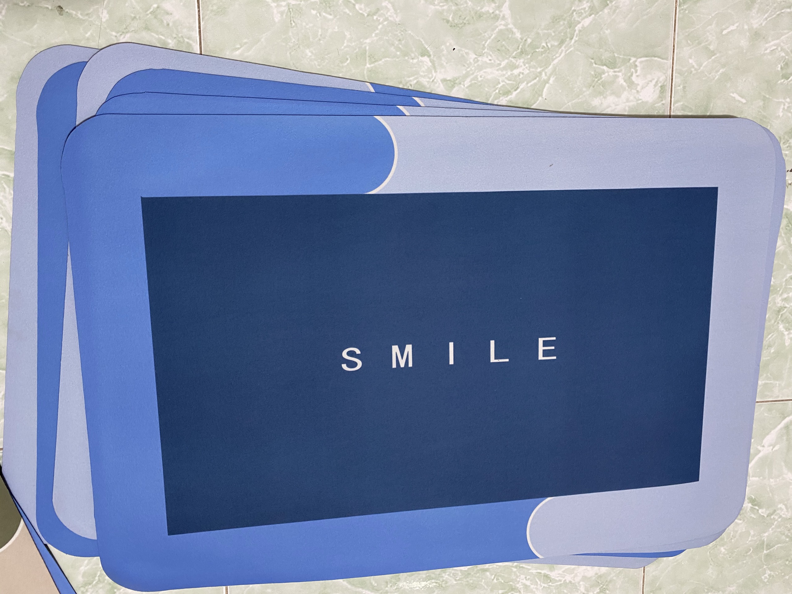 Thảm chùi chân Silicon Bathroom siêu thấm nước, chống trơn trượt