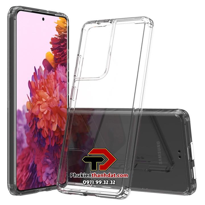 Ốp lưng trong suốt bảo vệ camera dành cho SamSung Galaxy S21 Ultra, S21+ Plus 5G