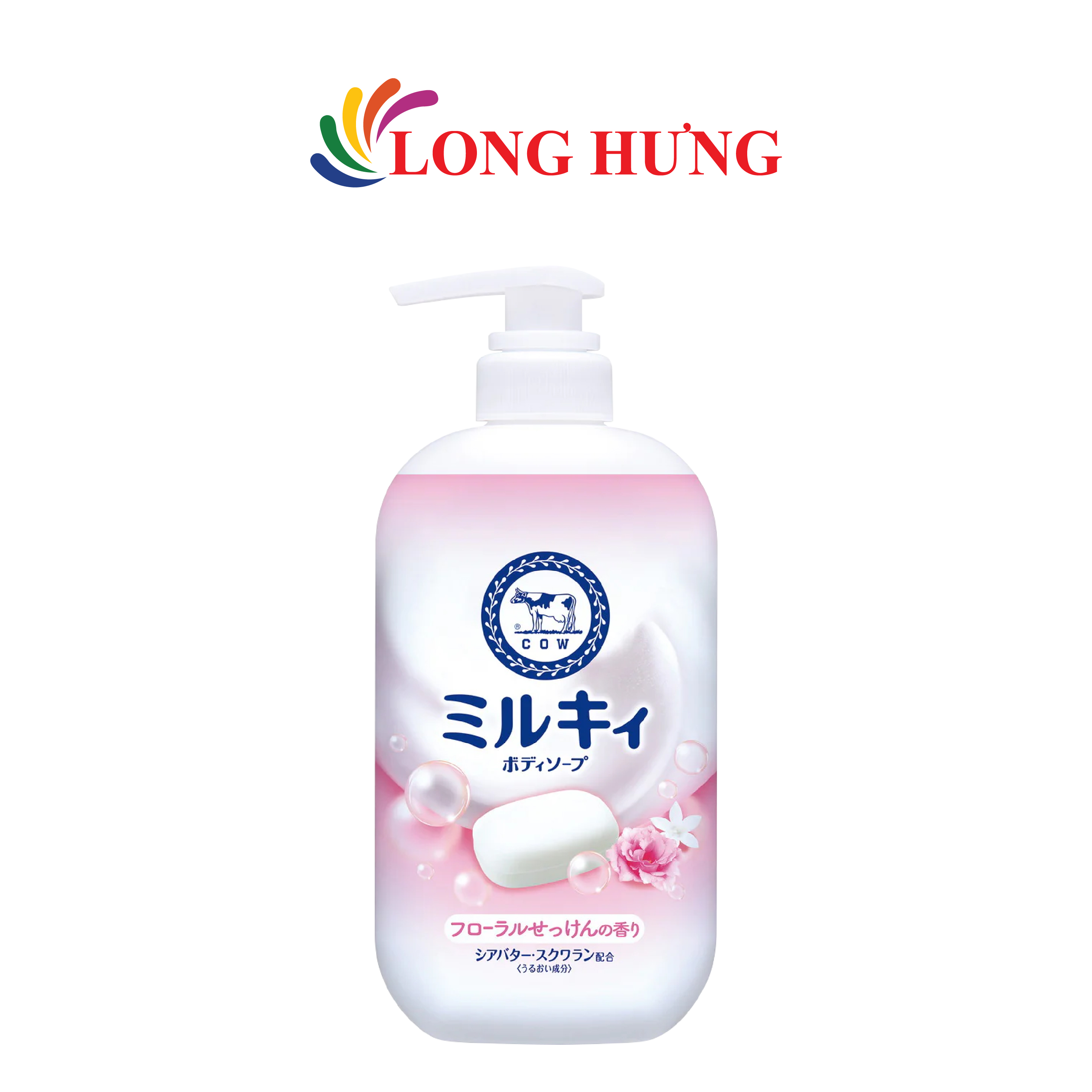 Sữa tắm tạo bọt Cow Milky Body Soap (500ml) - Hàng chính hãng