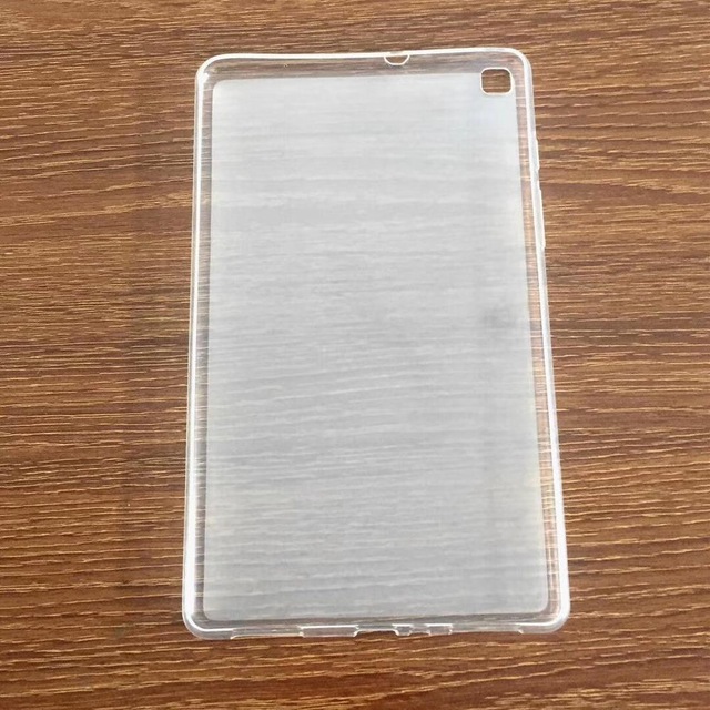 Ốp lưng silicon chống bám vân tay cho Máy Tính Bảng Samsung Galaxy Tab A8 8" T295 - Trong mờ
