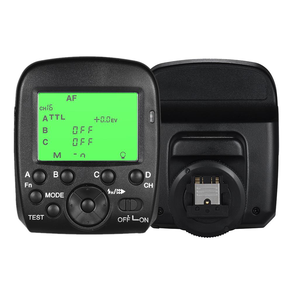 Bộ phát kích hoạt đèn flash không dây TTL 2.4GHz HSS 1 / 8000s kênh Màn hình LCD Thay thế cho Sony A77II