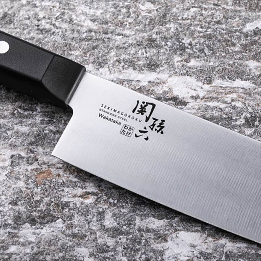 Dao bếp Nhật cao cấp KAI Wakatake Nakiri - Dao thái rau củ AB5424 (165mm) - Dao bếp Nhật chính hãng