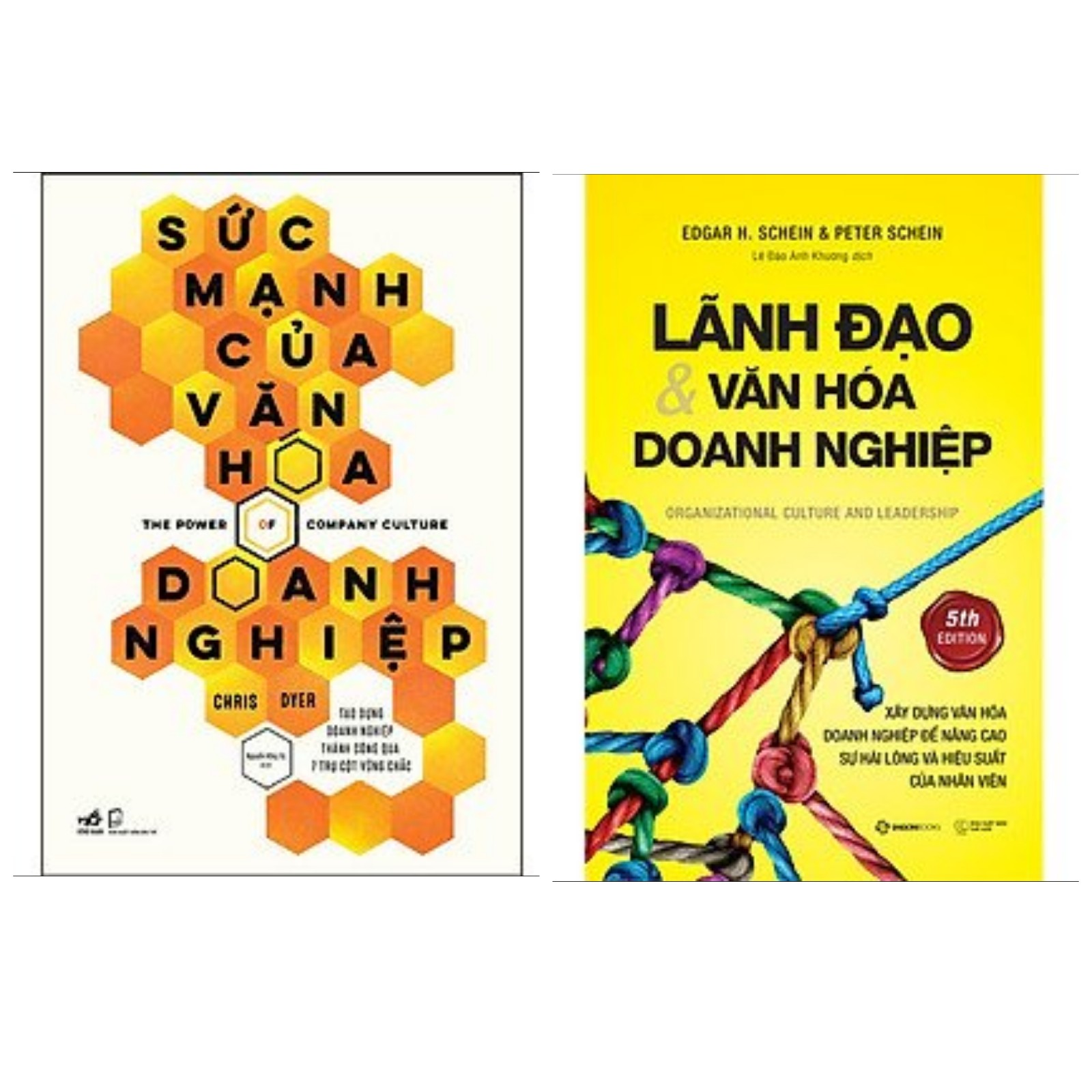 Combo 2 cuốn: Sức Mạnh Của Văn Hóa Doanh Nghiệp + Lãnh Đạo Và Văn Hóa Doanh Nghiệp / Bộ sách lãnh đạo và quản trị nhân lực