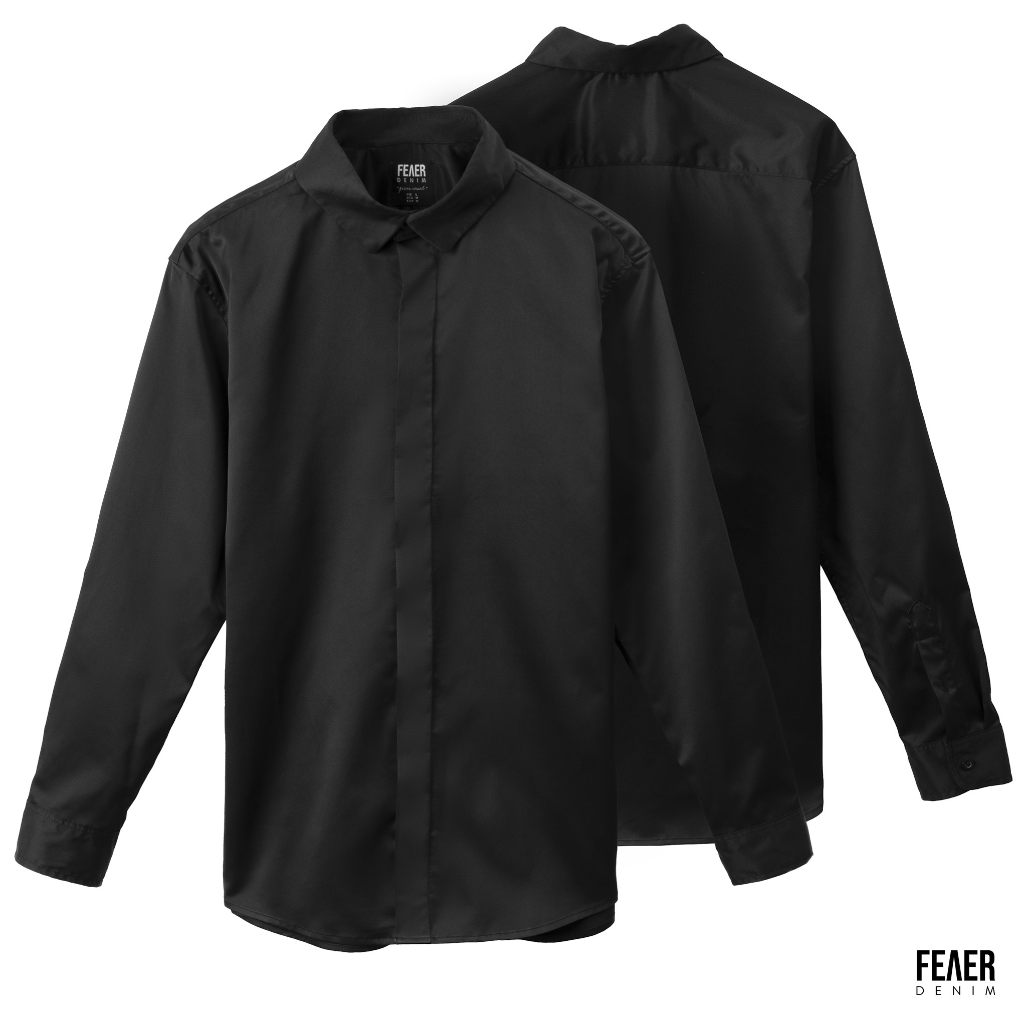 Áo sơ mi nam tay dài nam FEAER chất lụa thoáng, cao cấp Basic Long Sleeve | Sản phẩm mới 2021