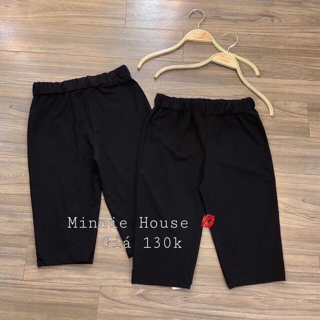 Quần legging đùi có 2 túi chéo